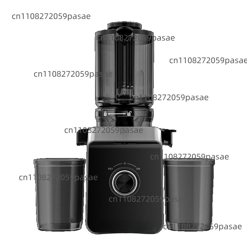 Electric Slow Juicer Cold Press - Maximale Leistung 680W, Weithals-Slow-Juicer, Ganzfrucht-Kaufruchtsaftpresse, leistungsstarke