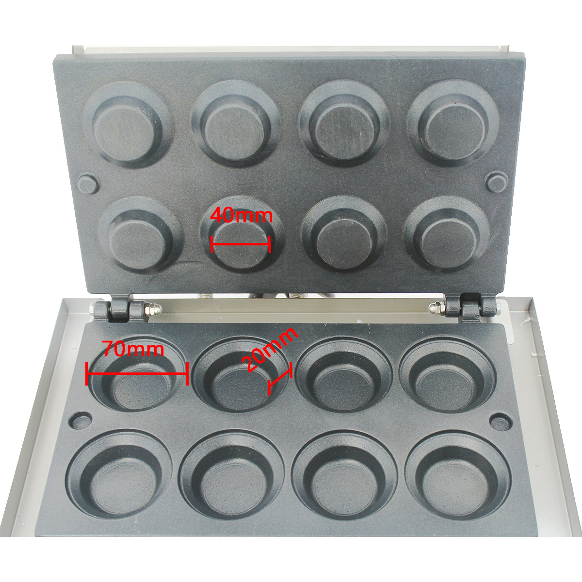 HPH2O Kommerzielle Antihaft-El – Mini Waffle Maker Machine Bewertung und Preis