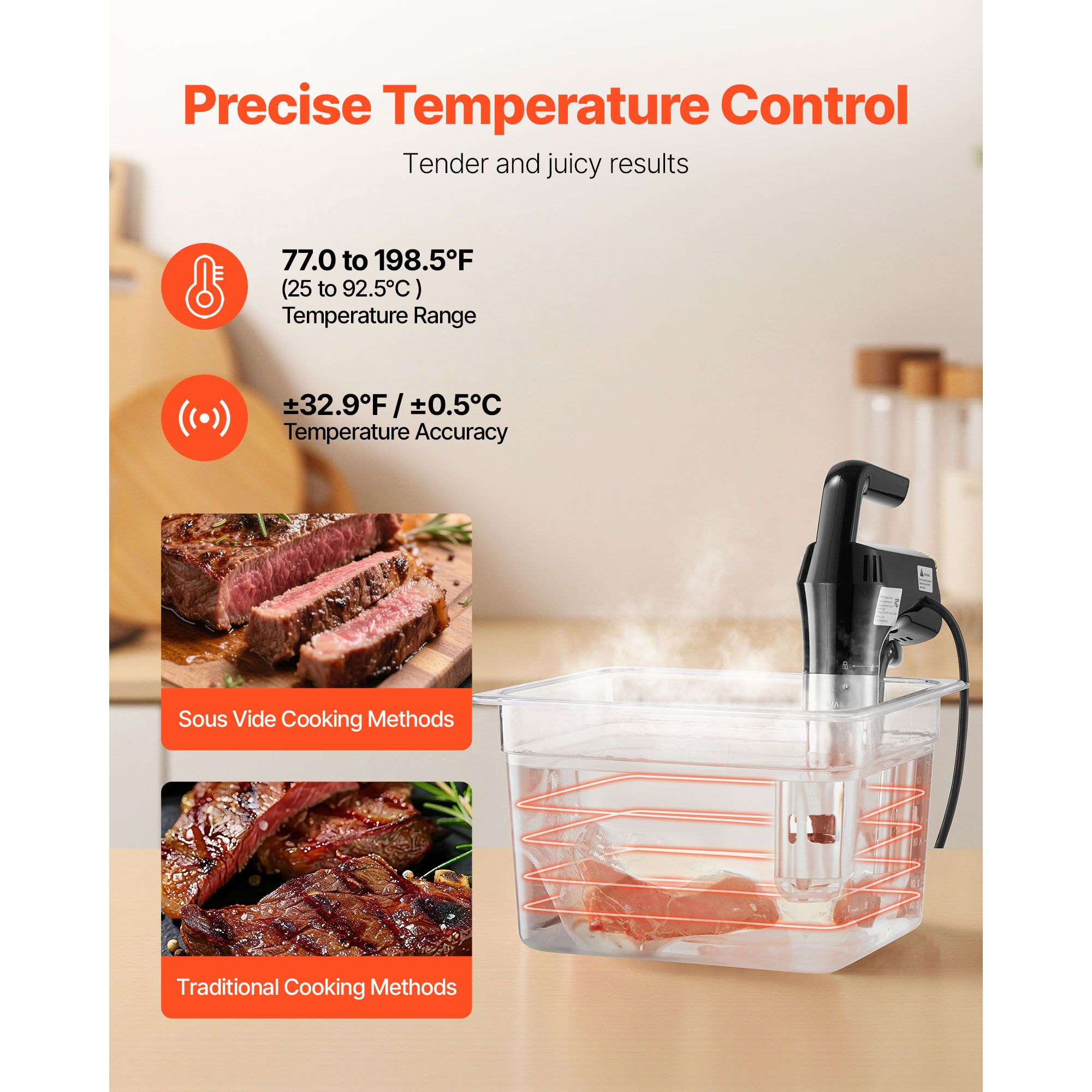 Sous-Vide-Präzisionskocher, 11 – Digital Sous Vide Precision Cooker Bewertung und Preis