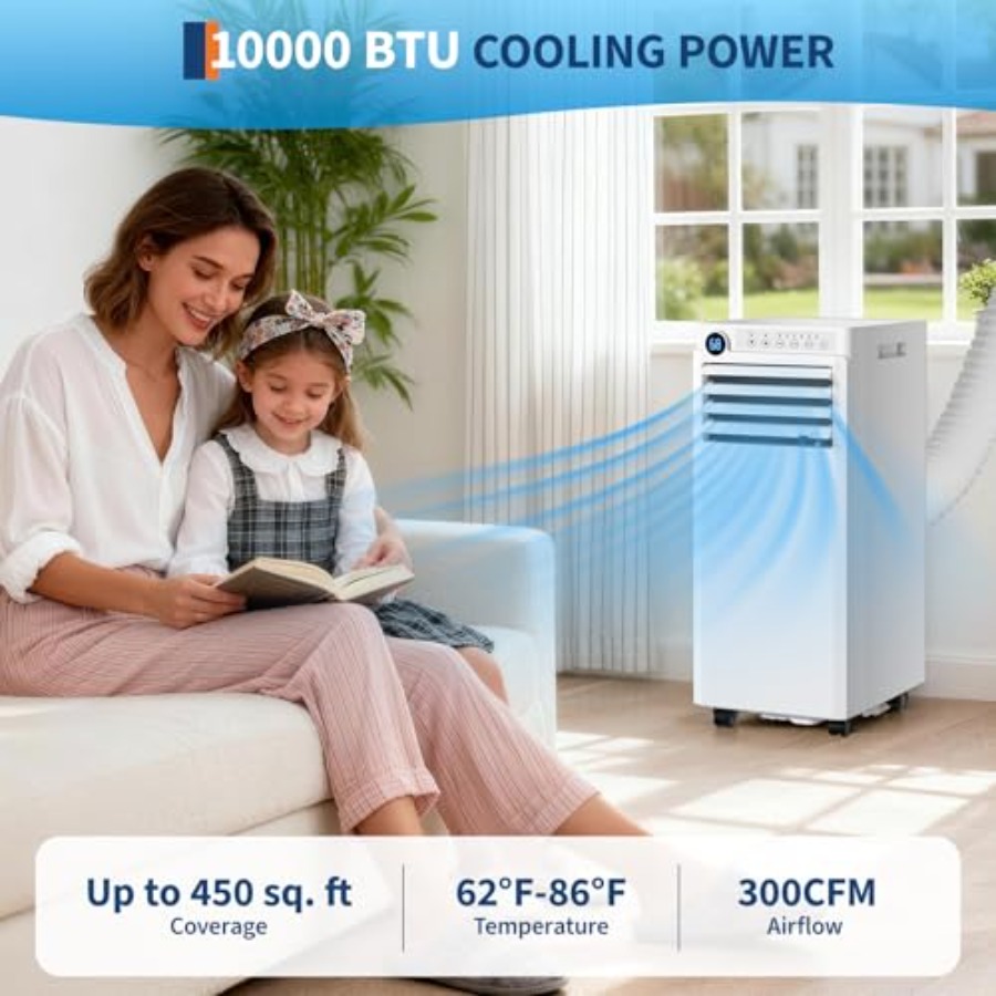 Tragbare Klimaanlagen mit 10.0 – Air Conditioners Bewertung und Preis